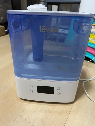 Levoit 加湿器 卓上 大容量 6L 超音波加湿器 26db極静音 自動的湿度調整 アロマ 上から給水 空焚き防止