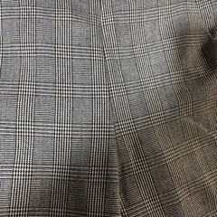 最終値下げ‼️GU レディース　グレンチェック　テーパードパンツ  Sサイズの画像