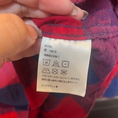 無料　チェック　シャツ　春先までおすすめです。の画像