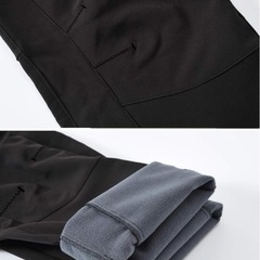 [YSENTO] 秋冬用 登山パンツ メンズ アウトドア ロングパンツ 防水 裏起毛 の画像