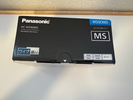 Panasonic W590MSホワイト パナソニック ビデオカメラ フルHD