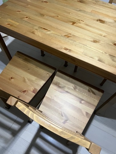 IKEA ダイニングテーブル＋椅子　ダイニングテーブルセット　