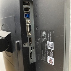 DELL 21.5インチ　モニターの画像