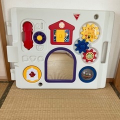 【取引中】日本育児 ベビーサークル ミュージカルキッズランドDXの画像