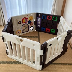 日本育児 ベビーサークル ミュージカルキッズランドDX