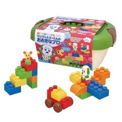 ワンワンとうーたんのおおきなブロック 38個入りの画像