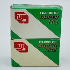 【未開封】FUJICOLOR SUPER HG/SUPER HR II 24枚撮り 期限切れ 2個セットの画像