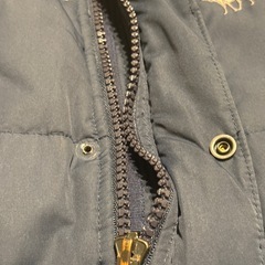 Abercrombie &Fitch アバクロ　ダウンコート ネイビー　ボーイズの画像