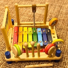 木のおもちゃ　音楽　楽器　知育玩具