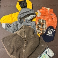80cm 男の子　冬物まとめ売りの画像
