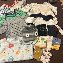 80cm 男の子　冬物まとめ売りの画像