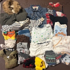 80cm 男の子　冬物まとめ売り