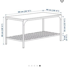 IKEA コーヒーテーブルの画像