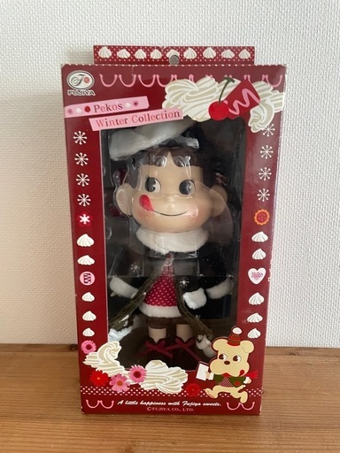未開封！2010年☆不二家☆ペコちゃん人形☆ウィンターコレクション