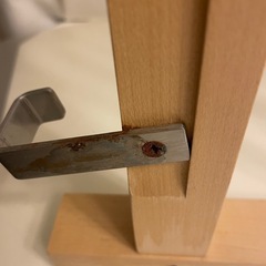 IKEA☆TJUSIG（廃盤）壁に取り付ける棚＆フックの画像