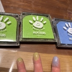 手形スタンプパッド３個セット