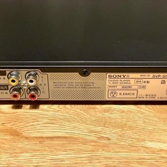 SONYのCD/DVDプレイヤーの画像