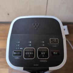 シャープ人感センサー付きファンヒーターの画像