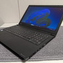 商談中☆TOSHIBA◇8世代Intel i3搭載◇大容量メモリ16GB◇SSD搭載◇Office2021◇WIFI-AC◇DVDの画像