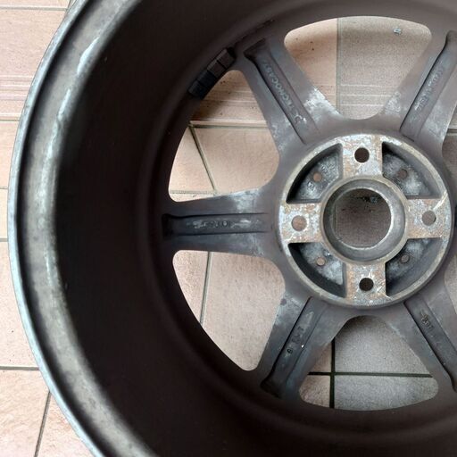 ［交渉中］稀少サイズアルミホイール テクノキャスト16インチ 4穴 PCD114.3 オフセット+40、4本セット