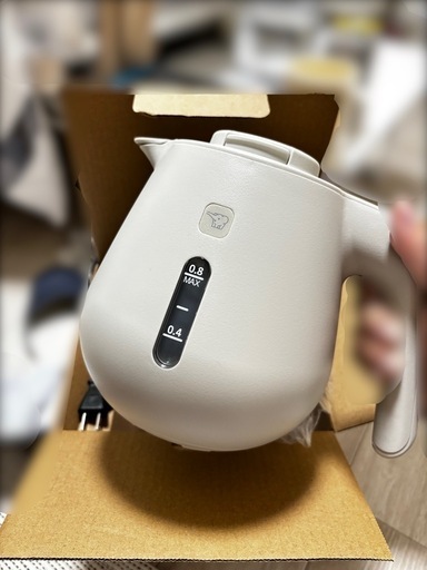 【400円値下げ】ZOJIRUSHI 電気ケトル ポット