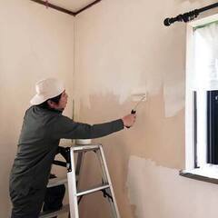 【クロスペンキ】お部屋のペンキ塗り作業お手伝いご依頼作業へ行って...