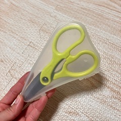 赤ちゃん用麺ハサミの画像