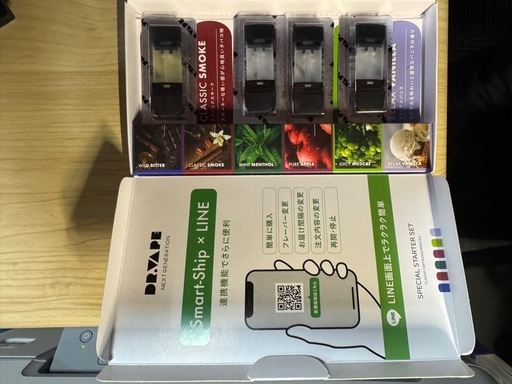 水蒸気タバコ　DR.VAPEカートリッジ