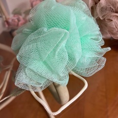 洗顔パフ　泡立て用　ボディショップ　2.個セットの画像