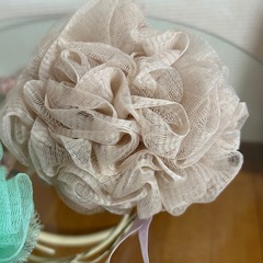 洗顔パフ　泡立て用　ボディショップ　2.個セットの画像