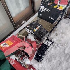 イセキ除雪機　始動しません