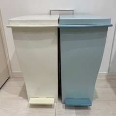 【受け渡し決まりました】kcud ゴミ箱　2つセット