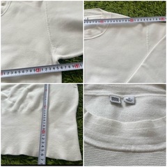 🌸500円✖️3つで1000円❗️ UNIQLO U ユニクロユー ミラノリブニット　Mサイズの画像