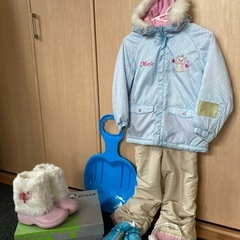 【メルカリ取引完了】USED＊キッズスノーウェア120cm(10...