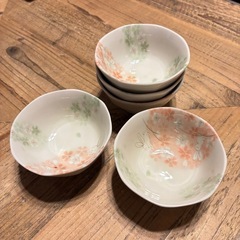 小鉢　うさぎ・花柄