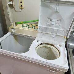 二層式洗濯機　※別途配送料でお届けも可
