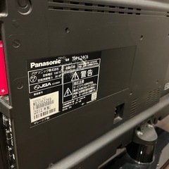 パナソニック24インチテレビの画像