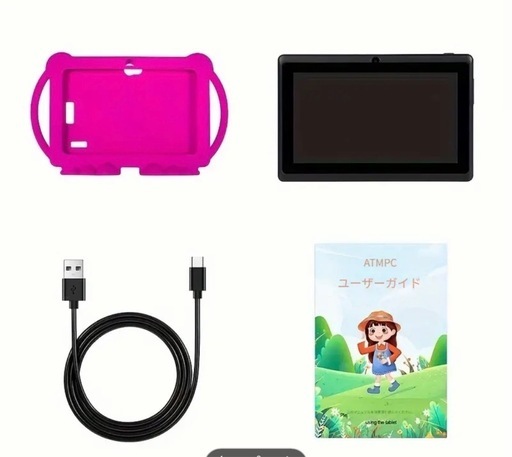 新品　Android タブレット 7インチ キッズタブレット ピンク ブルー