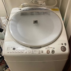 SHARP洗濯機の画像