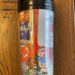 【値下げ】【未使用品】Nakata Net Cafe タンブラー 2002年日韓ワールドカップ版の画像
