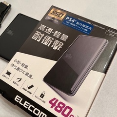 【今週末まで値引】薄型ポータブルSSD480GB