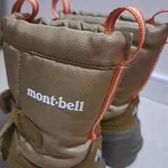 mont-bell　スノーブーツ17cmの画像