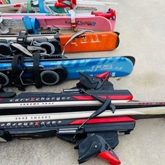 スキー板　まとめて5つの画像