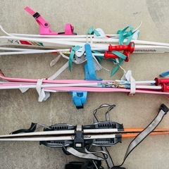 スキー板　まとめて5つの画像