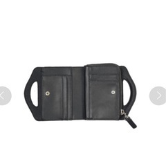 MARY QUANT ハンドル付き2WAYショルダーウォレット 新品ブラックの画像