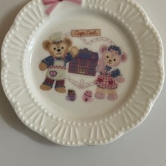 ディズニー ダッフィー シェリーメイ　小皿 