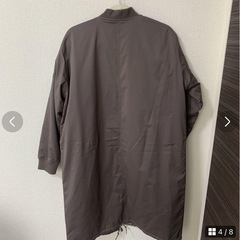 ロングジャケット　リバーシブル　美品　Lの画像