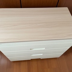 〈決まりました〉衣類チェスト、収納の画像