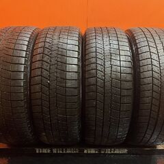 DUNLOP WINTER MAXX WM03 215/55R17 17インチ スタッドレス 4本 21年製 クラウンアスリート レクサスES カムリ等　(VTM226)