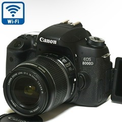 【Canon】美品★Wi-Fi＆自撮りもOK！！EOS 8000...
